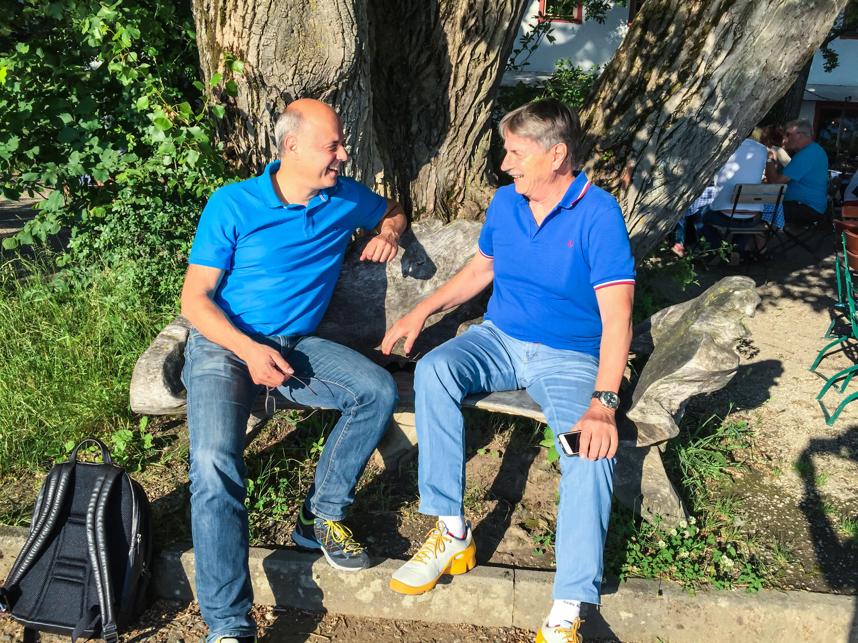 Thorger Hübner (left) and Lukas Meindl (right) can look back on a long-standing partnership and friendship.