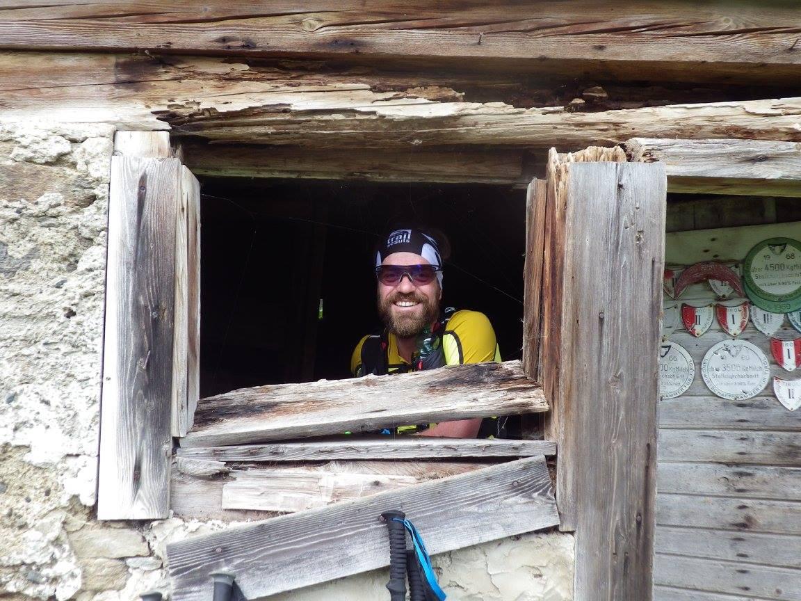 In love with the Transalpine-Run: author Sebastian. ©Reinhard Wohlfarter